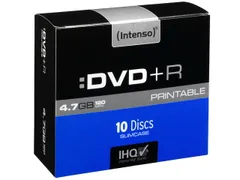 INTENSO DVD+R 4.7GB 16x IW 10 Stuks SC 4811652