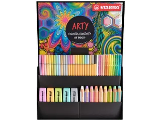 Creative set Stabilo 77/6 Arty colorful creative pastel mix 50 stuks - 3