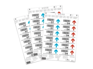 Papieren inserts voor documenthouders 100x38mm (240 kaartjes) - 2