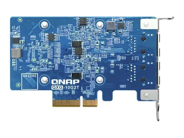 QNAP QXG-10G2T, Intern, Bedraad, PCI Express, Ethernet, 10000 Mbit/s,