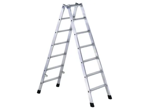 Boktrap Aluminium L 1 61M 2X7Treden Dubbelzijdig