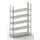 Schroefstelling Basisveld 1850x1254x304mm 5legborden 75kg Ral7035