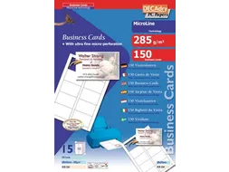 Decadry Visitekaarten MicroLine 85x54 mm