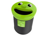 Afvalbak Smiley Face Bin 52 Liter Mixed Recycling Groen