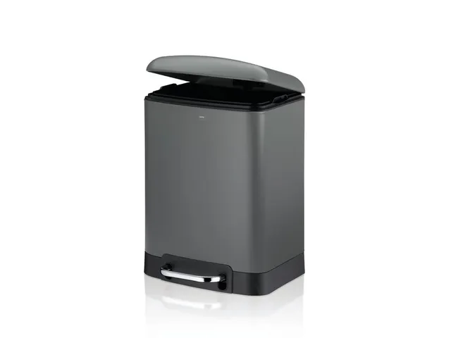 Davino Pedaalemmer 6 liter Grijs Kela