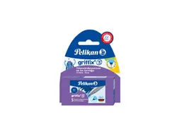 Balpenvulling Griffix blister 2x5 stuks blauw
