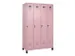 locker voor scheiding van kleding,HxBxD 1950x1200x500mm,4vak