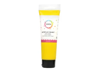 Acrylverf Qrea 120 ml primair geel - 1
