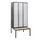 locker met bank,HxBxD 1950x900x815mm,3vak,vak B 300mm,cil.-slot