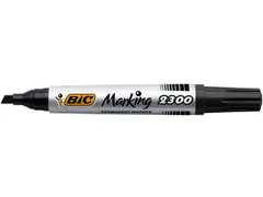 Viltstift Bic 2300 ecolutions schuin medium zwart