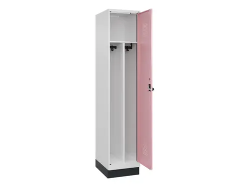 locker voor scheiding van kleding,HxBxD 1950x400x500mm,1vak