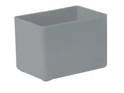 Inzetbak HxLxB 54x80x53mm Polystyreen Grijs 50 stuks