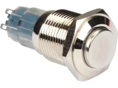 Hoge Ronde Metalen Schakelaar Dpdt 2NO 2NC