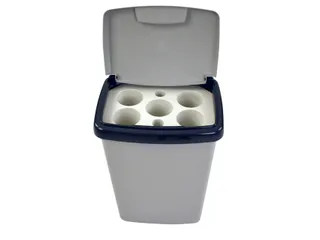 Bekerbak Vepa Bins bekerinzet 5-gaats 50 liter grijs - 3
