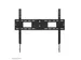 Neomounts LEVEL-750 WL35-750BL18 Support mural inclinable robuste pour