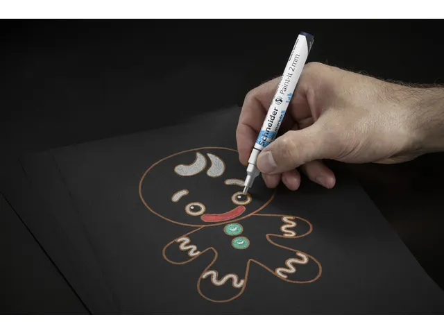 Acrylmarker Schneider Paint-It 310 2mm zilver