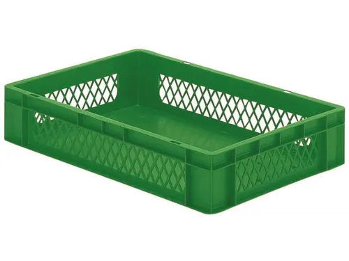 Euronorm-Stapelbak 22l H X L X B 120x600x400mm Groen