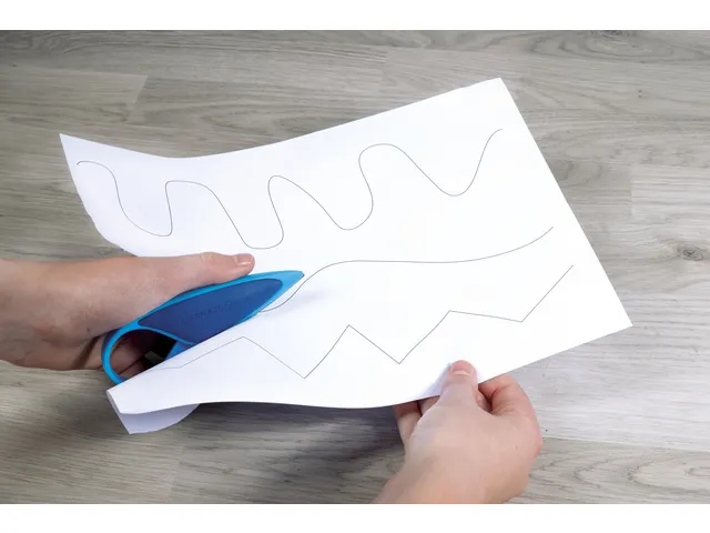 Schaar Eberhard Faber kids blauw