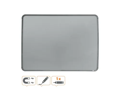 Whiteboard Nobo Slim Line 43x58cm Zilver