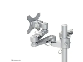 Monitorarm FPMA-D935DG 2 Schermen tot 27 inch Doorvoer Zilver - 8