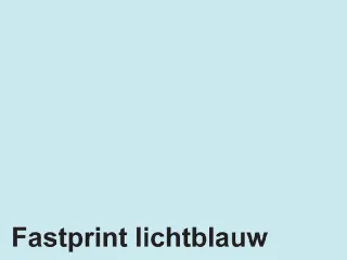 Receptpapier Fastprint A6 80 Gram lichtblauw - 1
