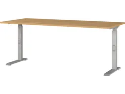 In hoogte verstelbaar bureau,HxBxD 680-910x1800x800mm