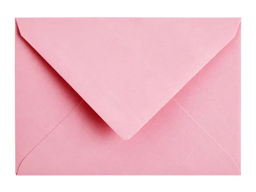 Envelop Papicolor C6 114x162mm babyroze pak à 6 stuks