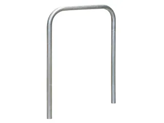fietsbeugel,L 800mm,kwaliteitsstaal vuurverzinkt,ronde buis - 1