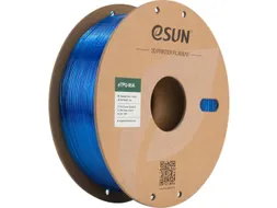 3D Printer Filament eTPU-95A eSun 1,75mm Transparant Blauw 1kg