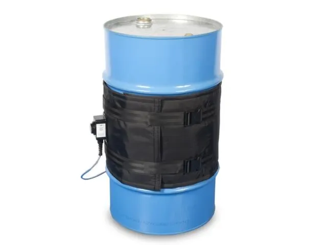 verwarmingsmantel,v. 120l vat,buiten nylon,zilverkleurig,400 W