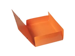 Elastomap A4 3 kleppen IDERAMA Maxi Capacity glanskarton oranje - 8