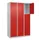 lockerkast,HxBxD 1850x1200x500mm,3x3vakken,vak B 400mm,cil.-slot