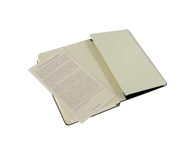 Adresboek Moleskine Pocket 90x140mm hard cover zwart