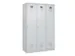 locker voor scheiding van kleding,HxBxD 1850x1200x500mm,3vak