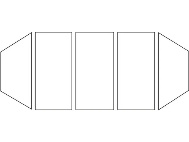 table polyvalente,HxlxP 720x1600x800mm,trapézoïdal,4 pieds RAL9006