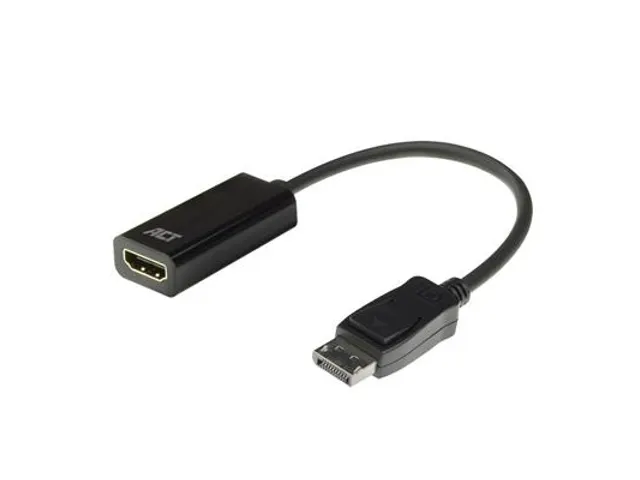 Adapter ACT DisplayPort naar HDMI 4K 0.15 meter