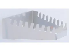 Steeksleutelhouder Geperforeerdeplaten 8 Sleutels Aluminium-Kleurig