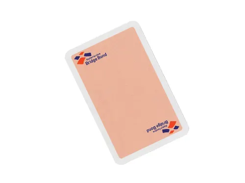 Speelkaarten Bridge Bond roze