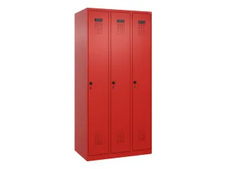 locker voor scheiding van kleding,HxBxD 1850x900x500mm,3vak - 2