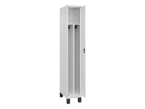 locker voor scheiding van kleding,HxBxD 1950x300x500mm,1vak