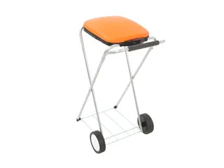 Afvalzakhouder Move & Up Oranje 120 Liter zakken Verrijdbaar - 1
