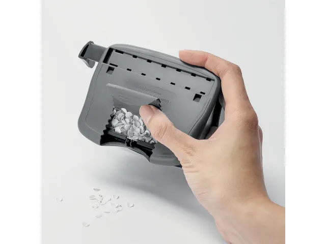 Perforator Rapid Eco 2-gaats 20vel zwart
