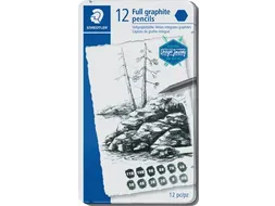 Staedtler Potlood Mars Lumograph 12 Stuks