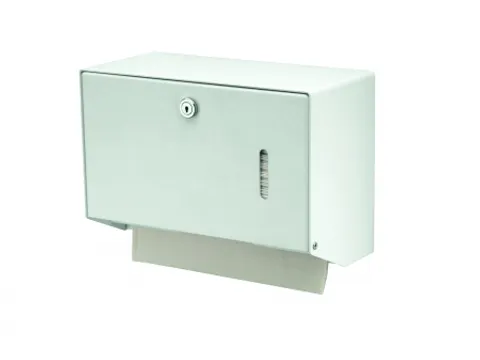 Handdoek Dispenser RVS Wit Klein C-vouw Z-vouw