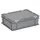 Euronorm Stapelkrat Pe Hxlxb 130X400X300Mm 11L Met Deksel Grijs