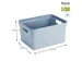 Sigma Home opbergbox 32L blauw - 44,5x34,5x24,3cm