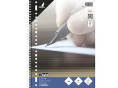 Collegeblok Kangaro A4 23-gaats 60 grams 80 blad gelinieerd