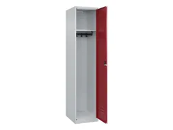 locker,HxBxD 1850x400x500mm,1vak,vak B 400mm,cil.-slot,staand op vloer
