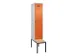 locker met bank,voor scheiding van kleding,HxBxD 2120x400x815mm,1vak