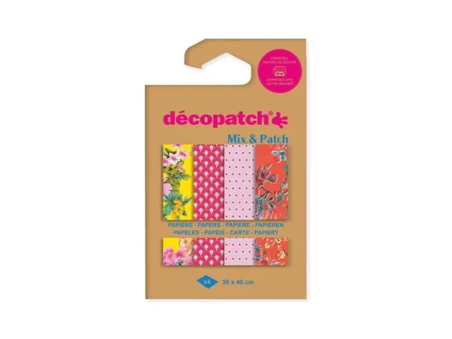 Hobbypapier Décopatch 30x40cm 4v Wandeling Kyoto